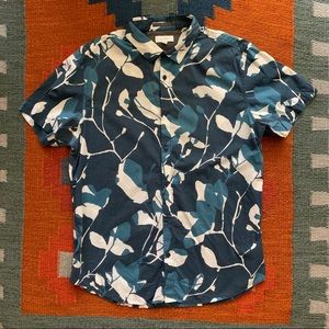 Calvin Klein Floral Button-Up Shirt